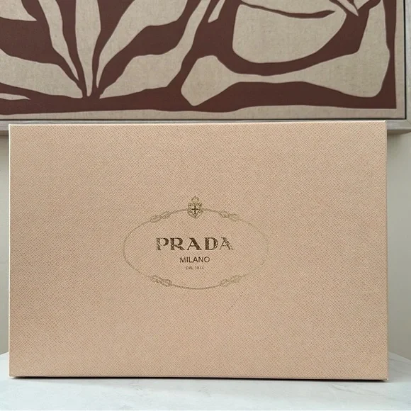 Prada Camoscio Basic Platform Pump in Granato